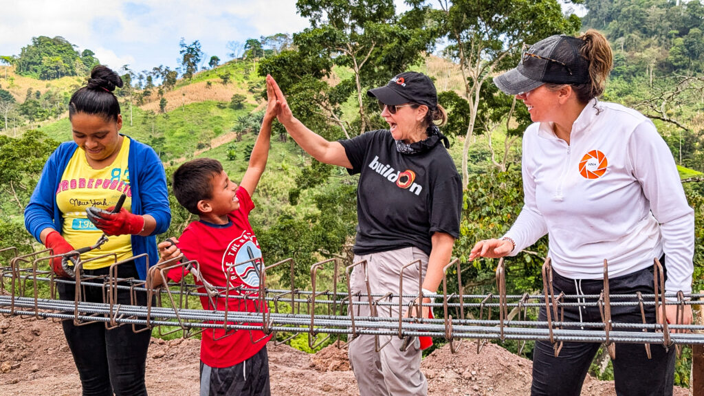 On Trek, participants get to build a school alongside the community members whose lives it will transform.