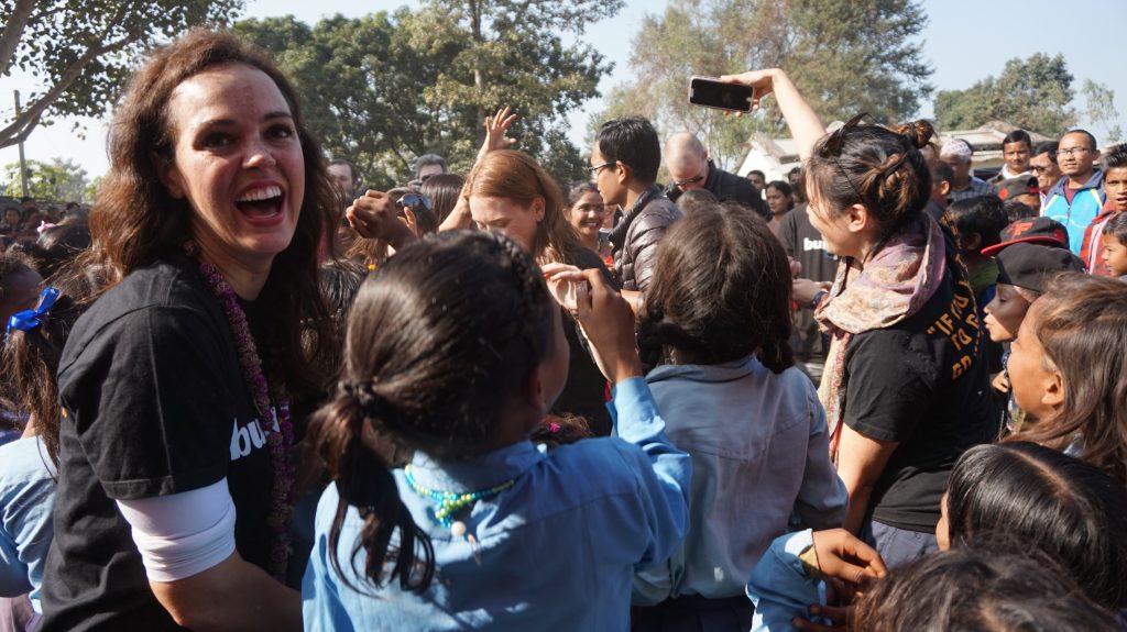 Erin Cahill is partnering with buildOn to fund an Adult Literacy Program in her new school in Senegal.