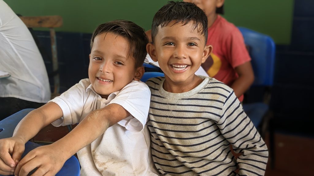 Maritza’s students love their new school!