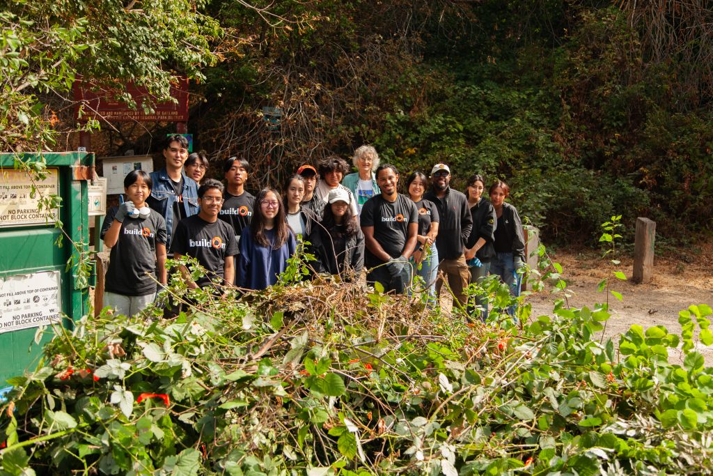 Removing invasive species is hard but rewarding work!