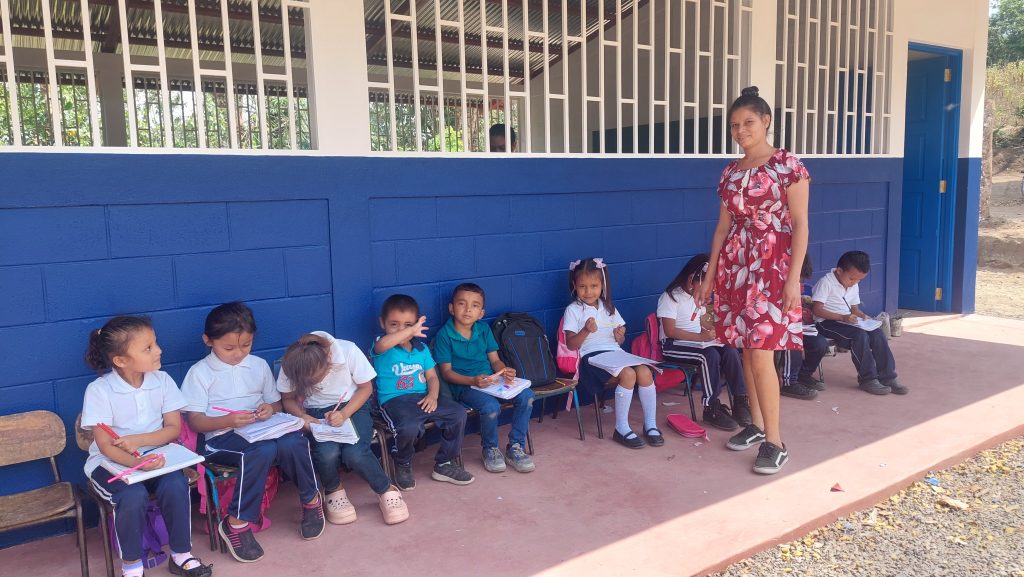 buildOn students in Nicaragua.