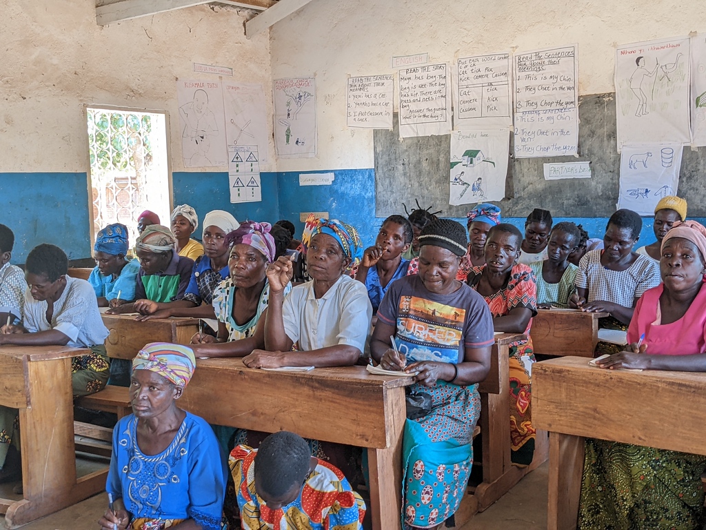 Our Adult Literacy Program in Mphowe helped community members find the power of literacy, no matter their educational background.