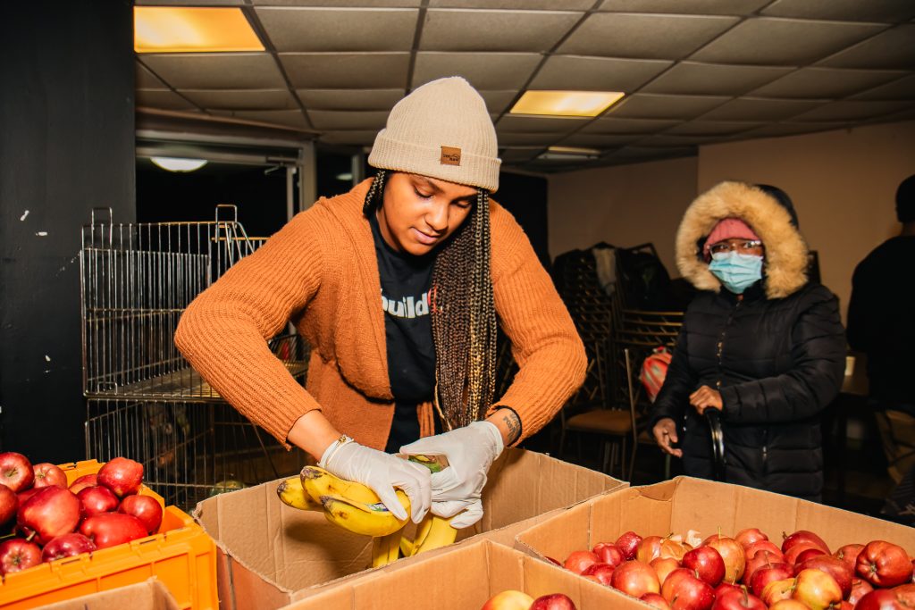 buildOn students are making a real impact to end food insecurity in the Bronx.