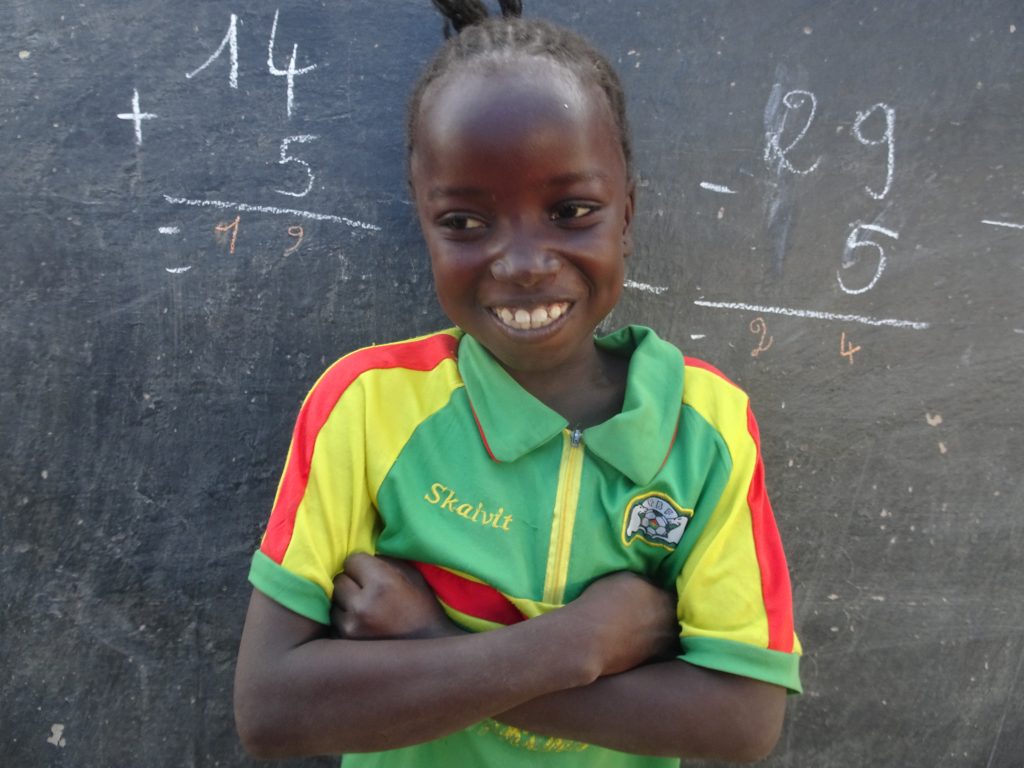 Students like Mariame no longer have to walk several miles to get to school every day.