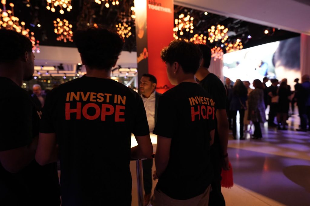 buildOn students got a chance to connect with other members of our movement at the Gala.