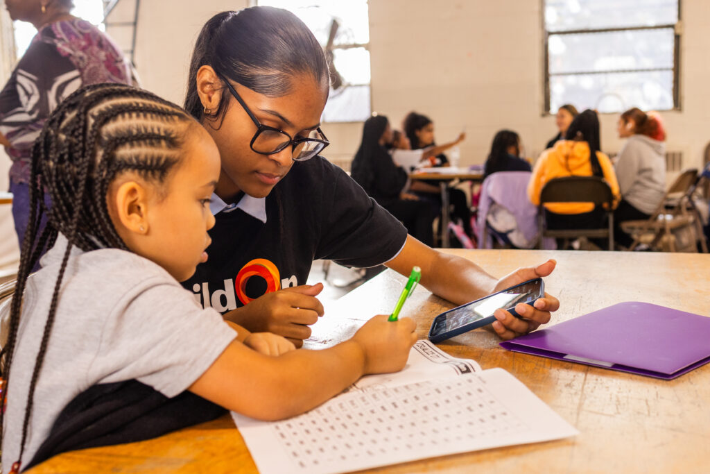 buildOn students learn to lead by first learning to serve.