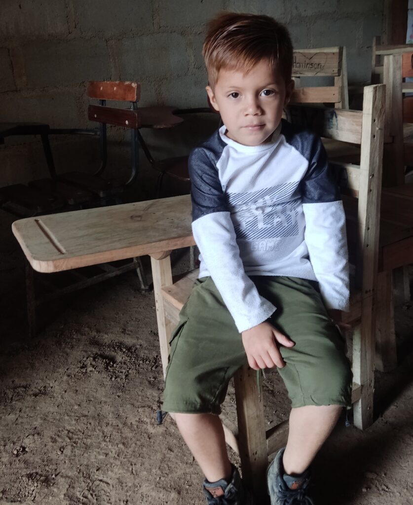 When her students lacked proper desks, Sandra worked with the community to build new ones for them.