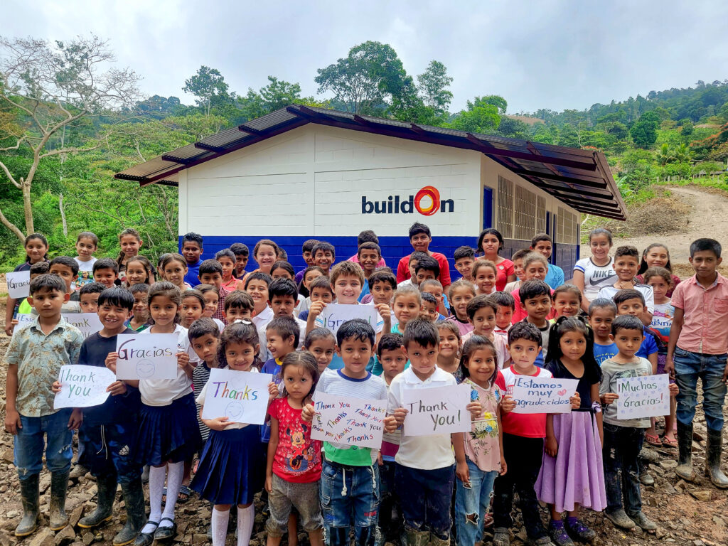 Sandra, and her students, are very grateful to buildOn’s supporters for helping to make their dream of a new school a reality.