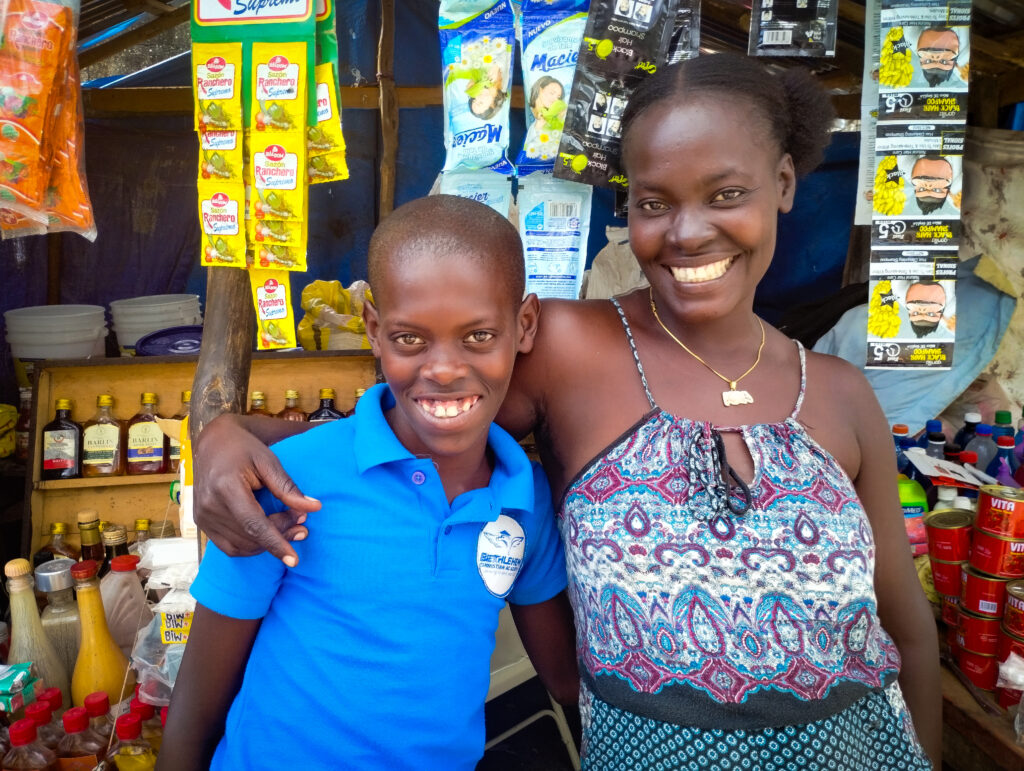 After enduring incredible hardship in Port-au-Prince, Camita and Nodelson can finally look to the future.