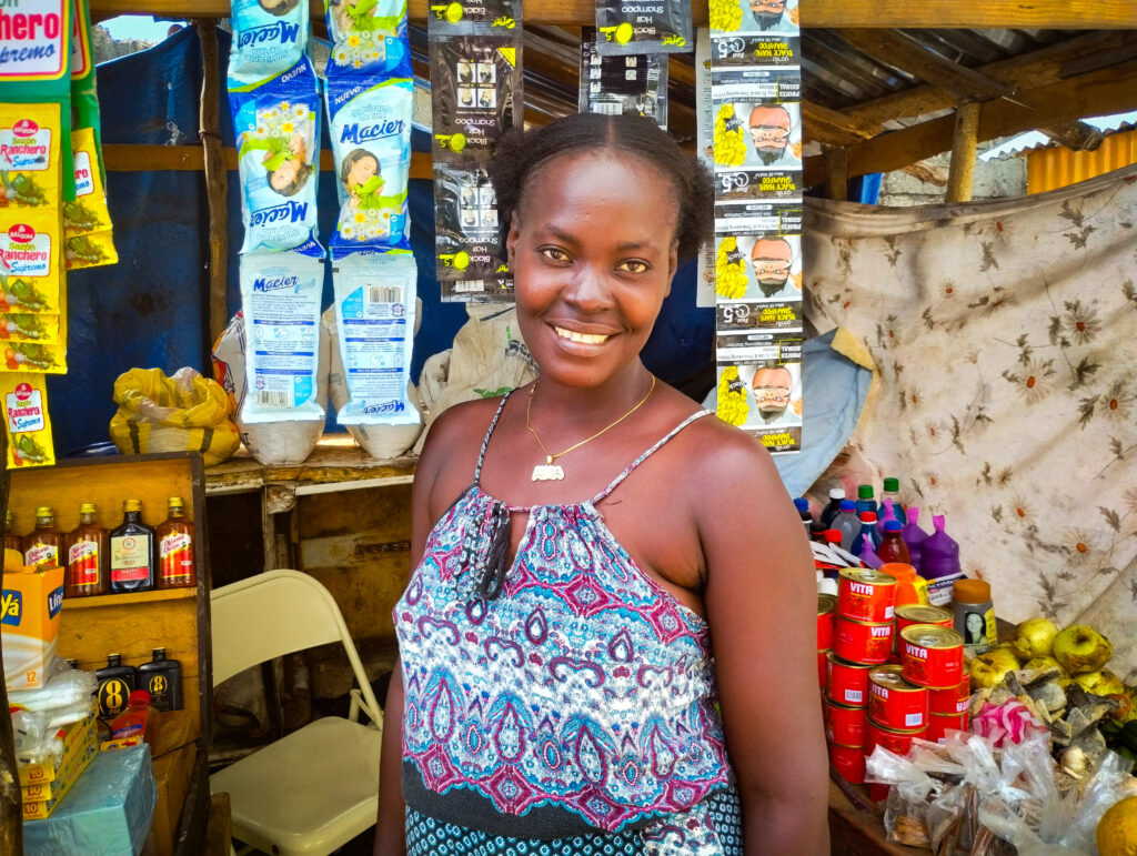The situation in Port-au-Prince became untenable for Camita Bonhomme and her family.