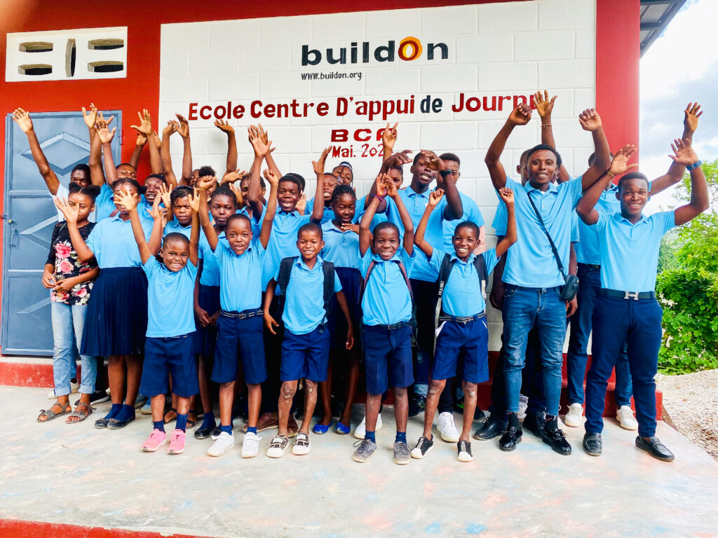 Once a buildOn school is completed, our Enroll Program identifies school-age children who aren’t currently enrolled in school and gets them back into the classroom.