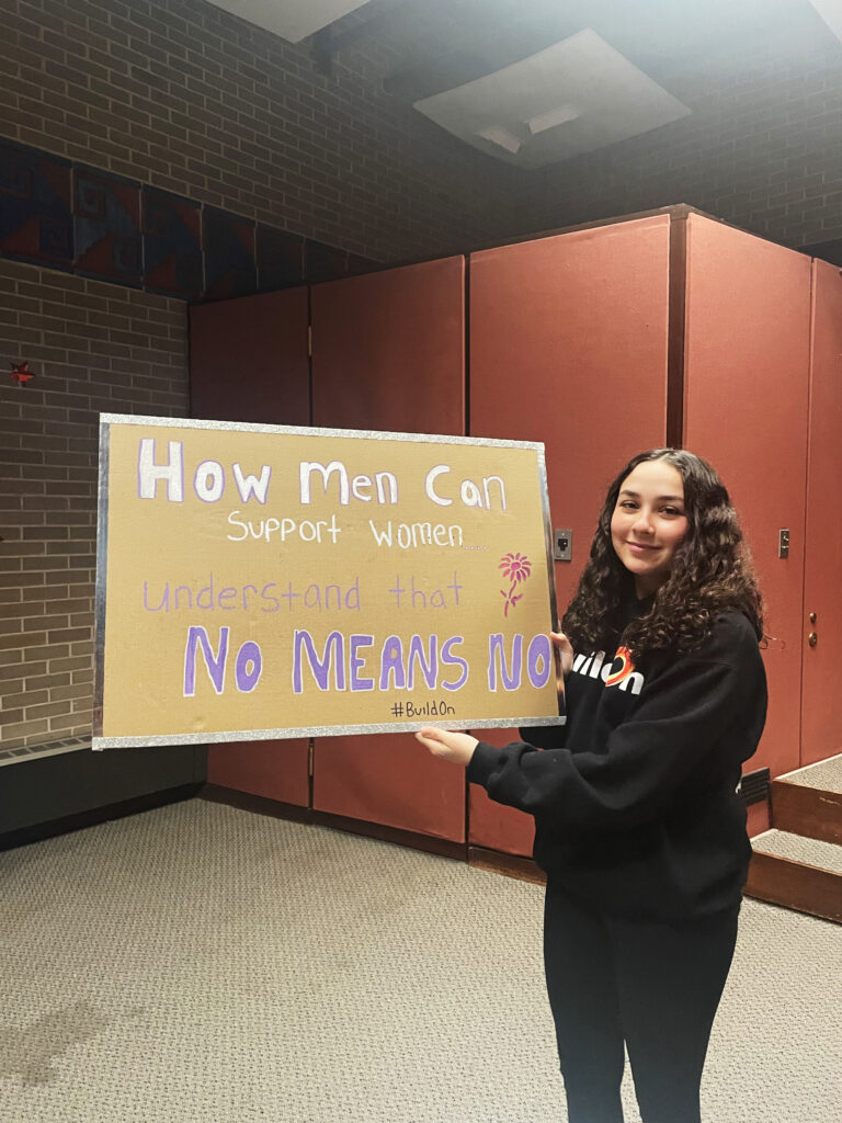 buildOn students take on the issues facing women in their communities.