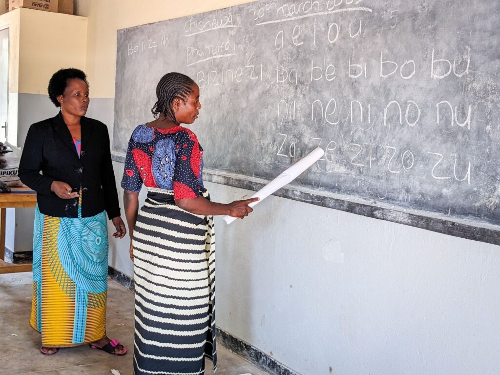 The women of Makanda jumped at the opportunity to learn to read and write.