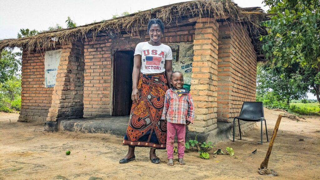 The future is bright for Felezina and her children.