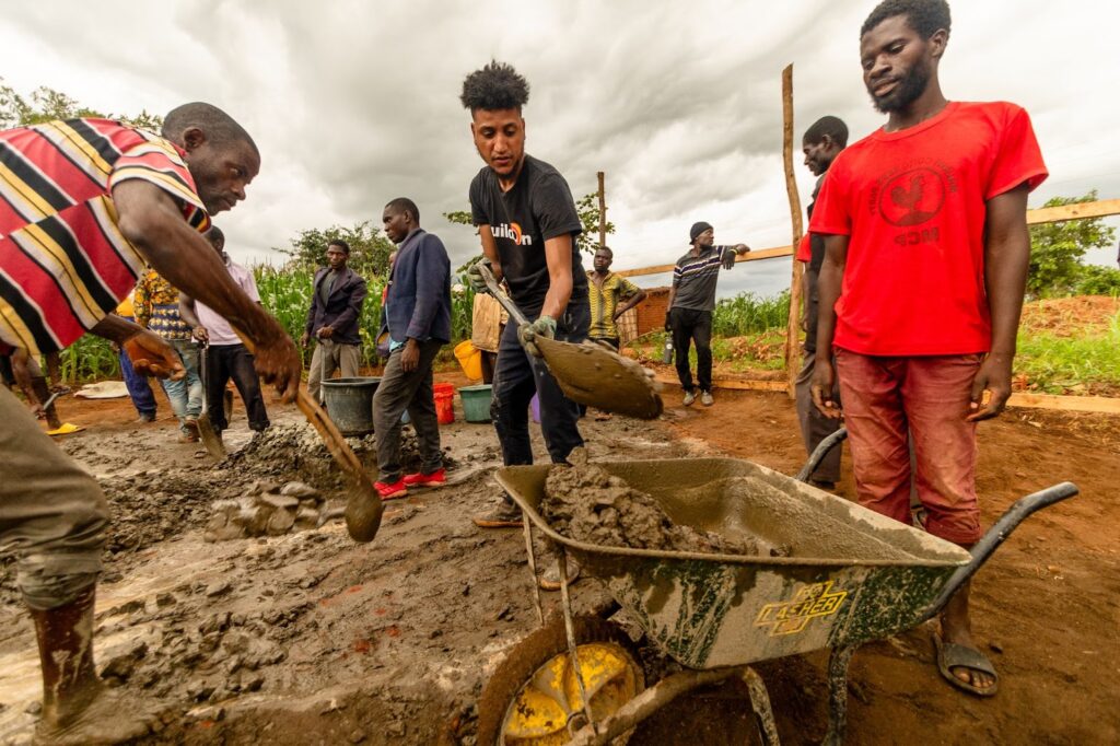 Putting in the foundation of the new school is a big step on Trek.