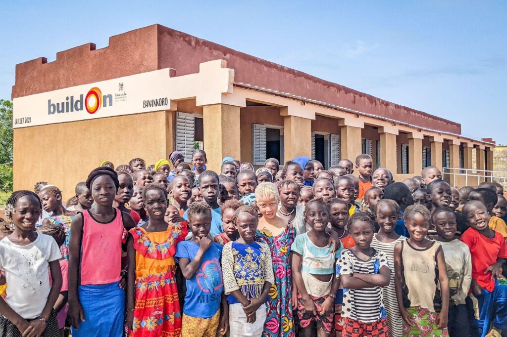 Now, Maimouna regularly attends classes alongside her peers in their brand new buildOn school.