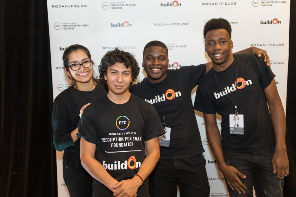 For alumni like Veshawn (right), seeing buildOn grow in Chicago gives them immense personal pride.