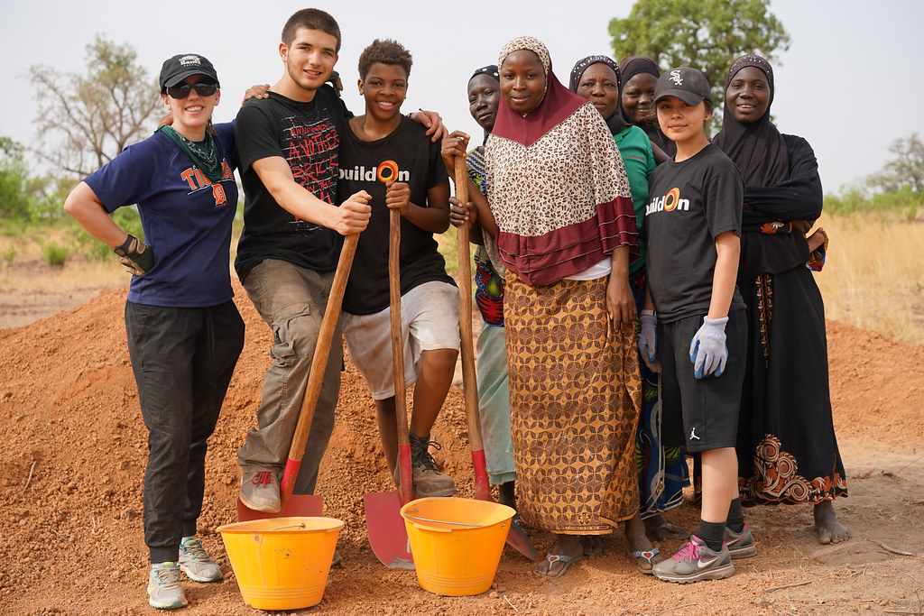 Chicago students on Trek in Burkina Faso.