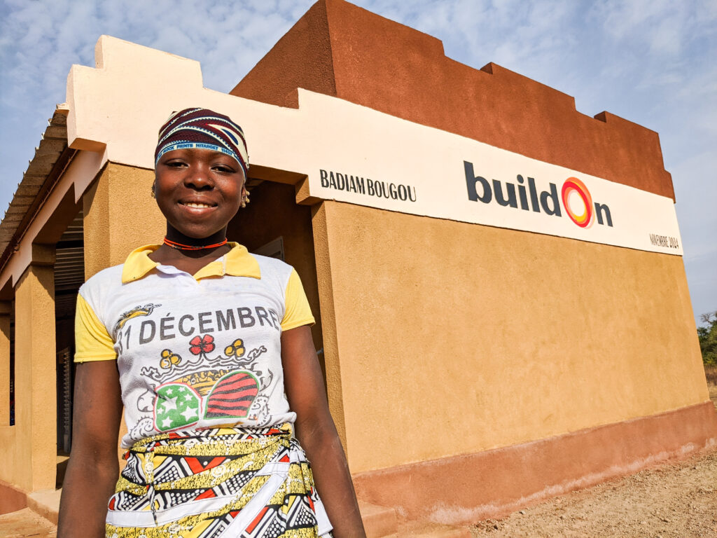 Badiambougou’s new school is made of solid materials and will last 100 years.