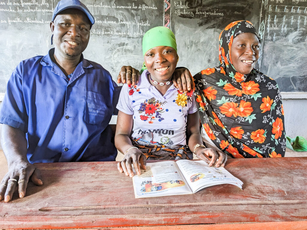 Parents like Abdoulaye (left), know the risks of letting their children mine gold, but the money is hard to pass up.