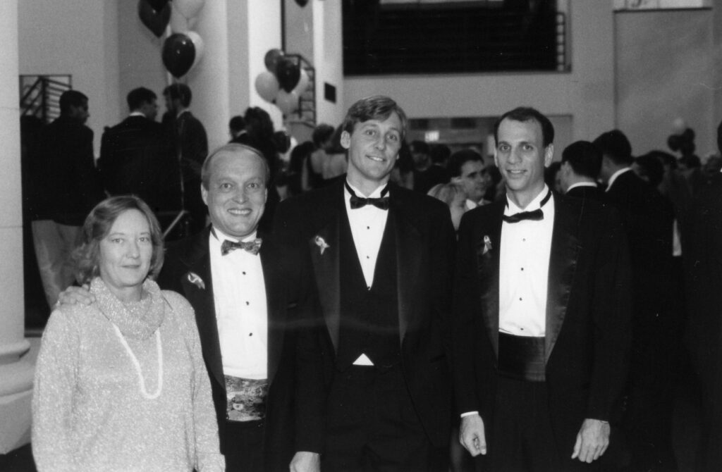 These young leaders honor the memory of Jim Parke (Second from left) every day through their commitment to service.