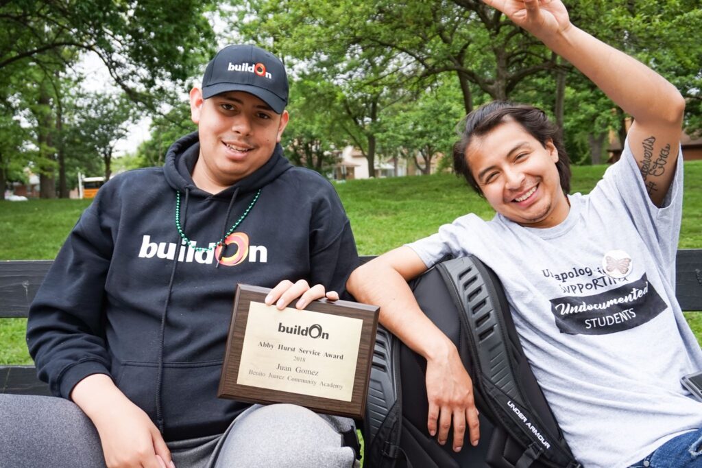 Juan was honored with the Abby Hurst Service Award twice for his commitment to helping his community.
