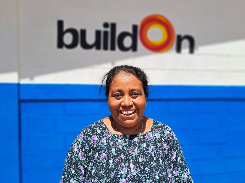 One of Cerro Alto’s teachers, Raymunda, dreamed of a better school building to teach in.