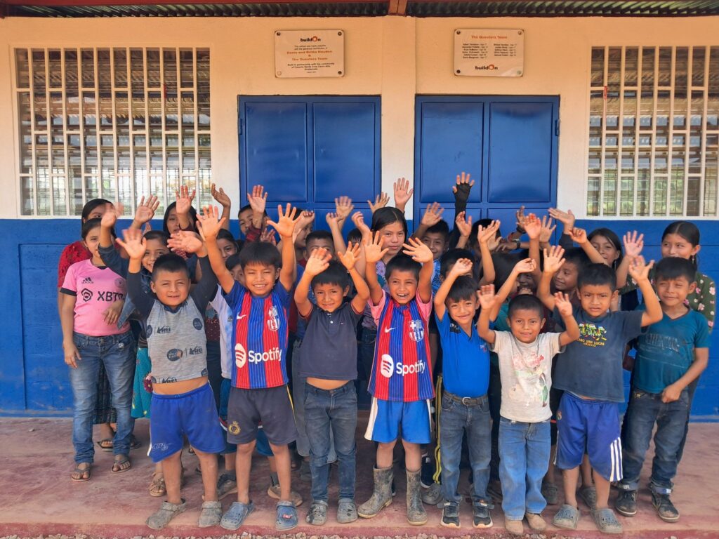 The children of Cerro Alto love their new school!