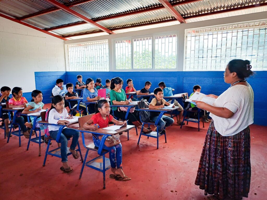 Cerro Alto’s new school has improved attendance in the community dramatically.