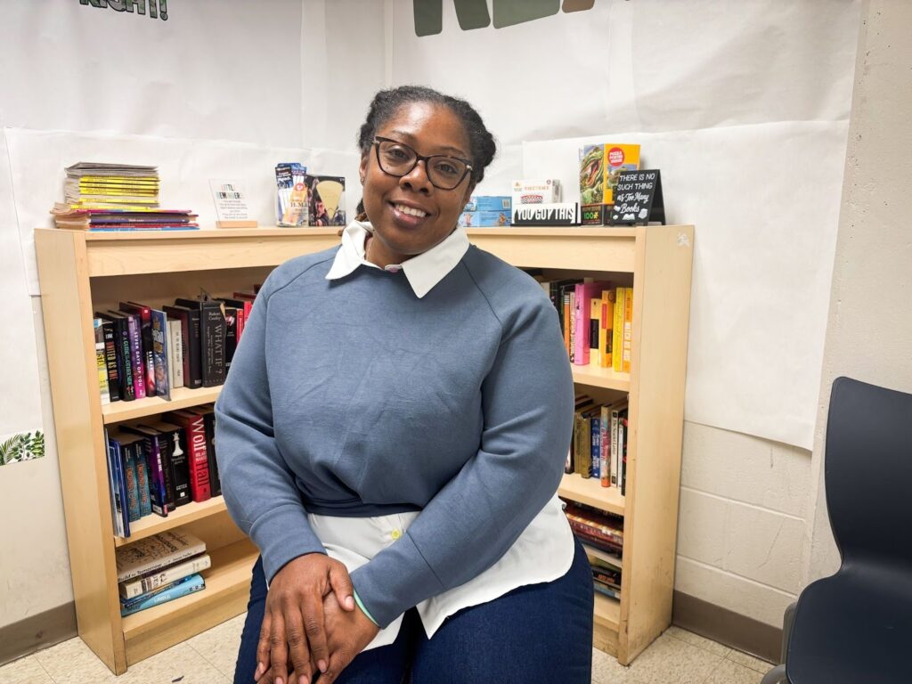 “This is my calling,” Monée says of her career as a teacher.