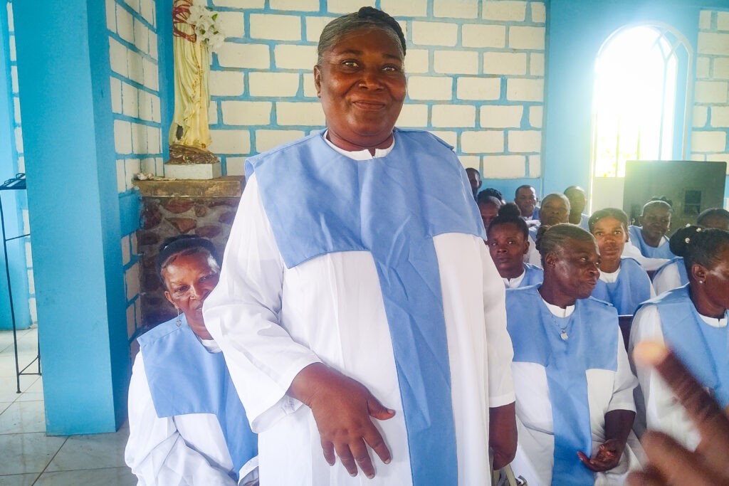 Célestin used what she learned in buildOn’s Adult Literacy Program to become a valued member of her local church.