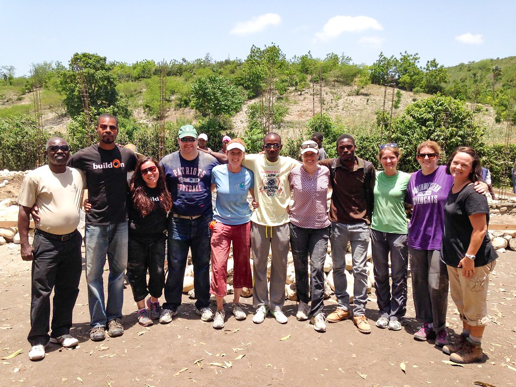 Sarah on her first Trek to Haiti in 2015.