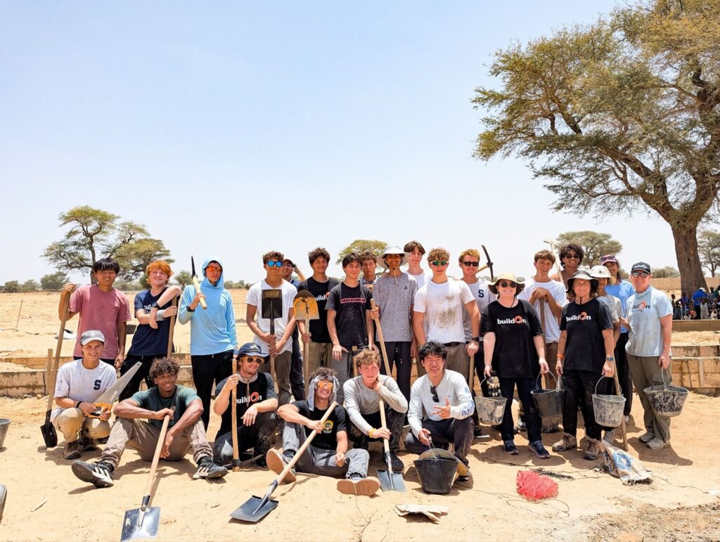 The Pine View team on Trek in Senegal.