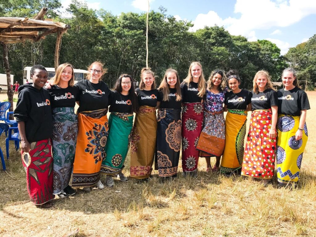 Summer and the Pine View team on Trek in Malawi.