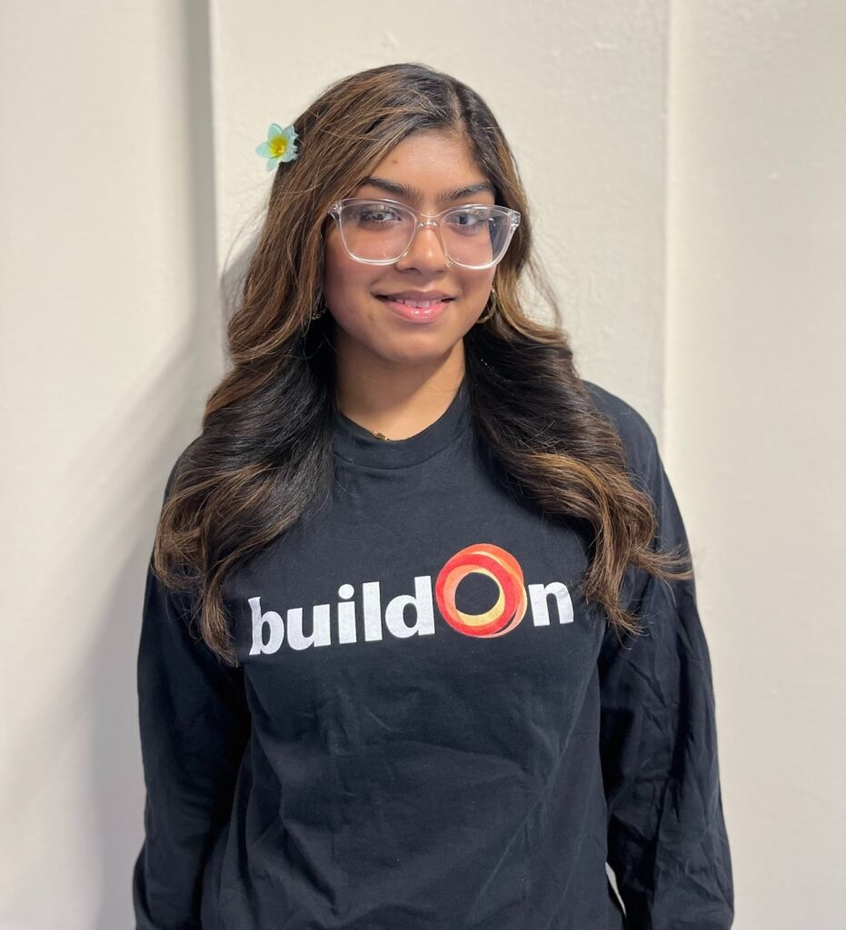 buildOn student Diana Majid says service has helped her feel more connected to her community in the Bronx.