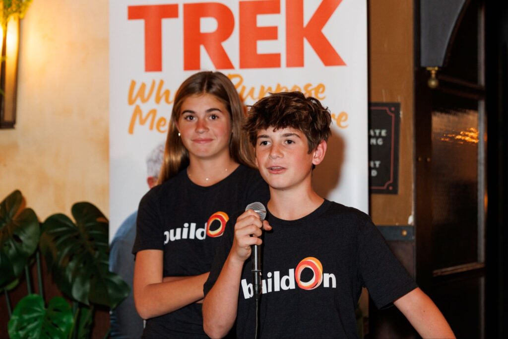 Jack Hayward speaks about his Trek experience at the pre-concert VIP event.