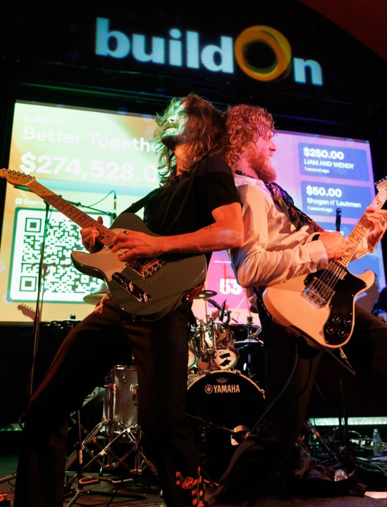 Allen brought an infectious energy to the Better Together stage.
