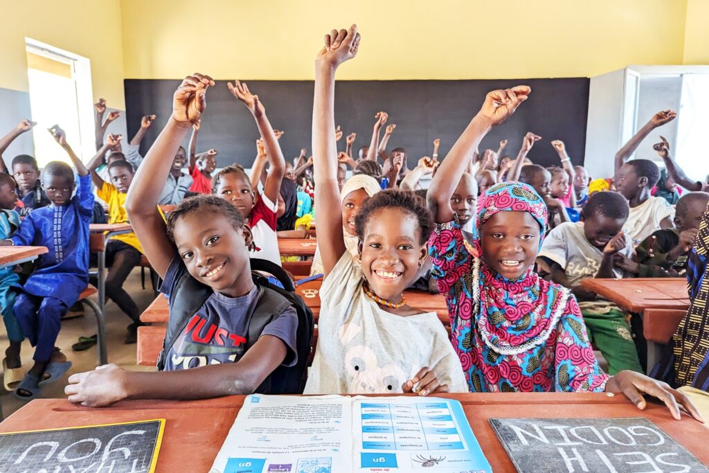 The school you help build in Senegal will change lives for students like these for generations to come.