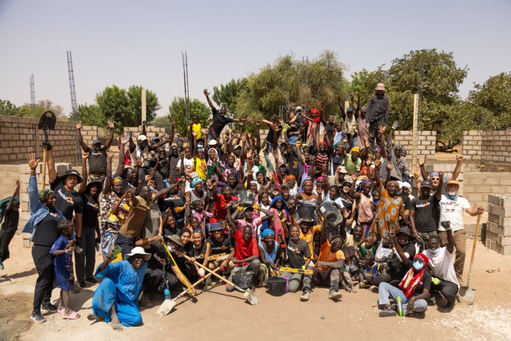 buildOn students on a recent Trek to Godji, Senegal.