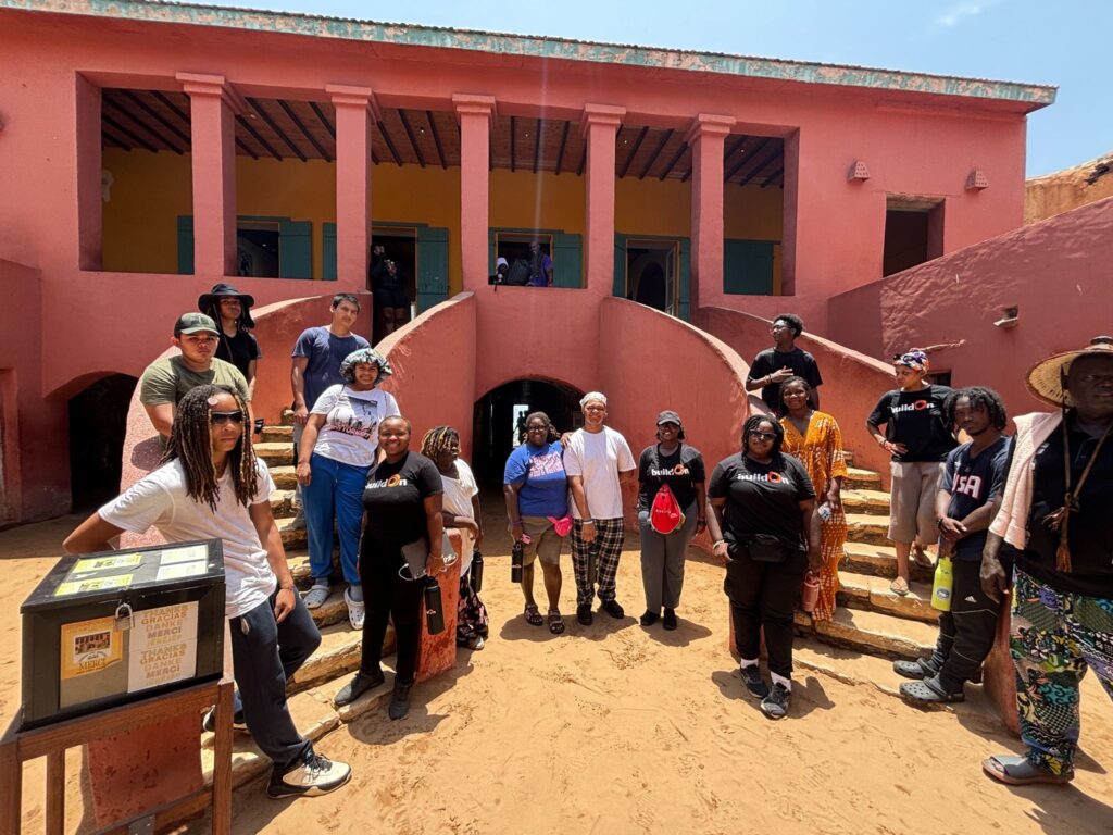 At the end of the Trek, the group visited Gorée Island, a prominent embarkation point during the transatlantic slave trade.