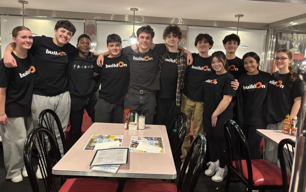 The Stamford High School Trek team took over a local diner with students working as servers. They received 80% of the night's tips to raise money for their Trek!