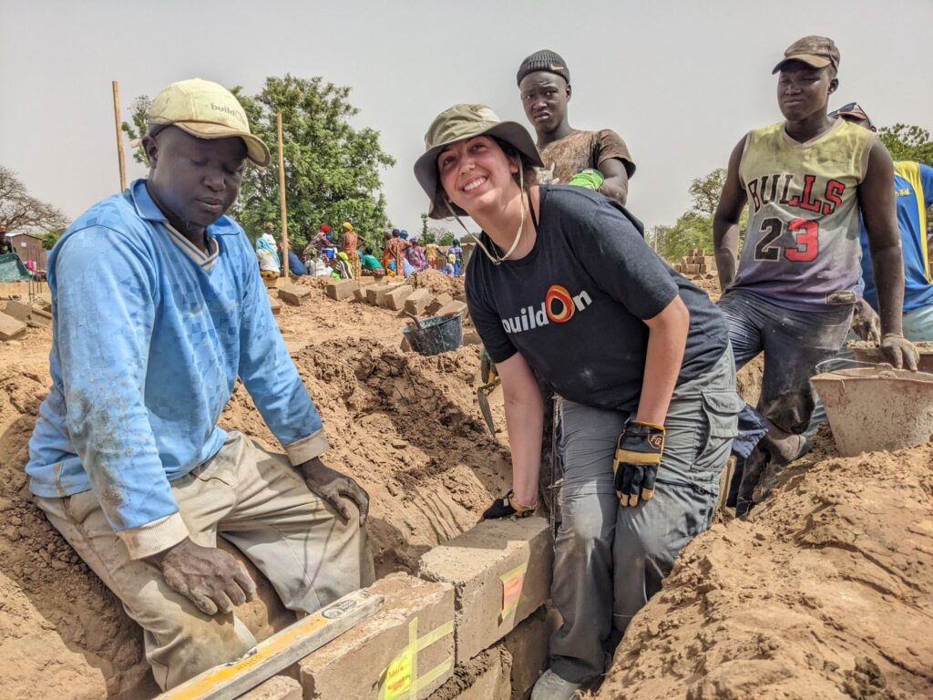 Cameron McAllister on Trek in Guelor Serere, Senegal.